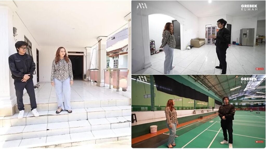 8 Potret Sudut Rumah Mantan Istri Kurnia Meiga, Punya 12 Lapangan Bulu Tangkis