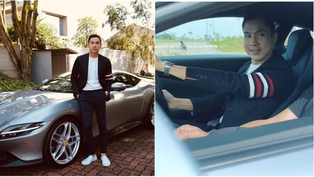 7 Momen Harvey Moeis Syuting Iklan Ferrari Roma, Ia Menjadi Brand Ambassador