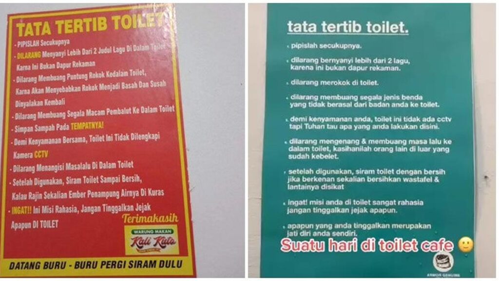 6 Aturan Toilet Ini Punya Banyak Poin, Agar Tidak Buang-buang Air