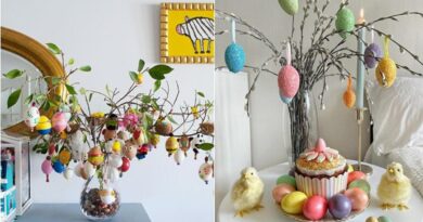 6 Potret Dekorasi Telur Paskah Cantik, Bikin Rumah Makin Estetika