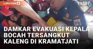 VIDEO: Viral Damkar Bantu Kepala Bocah Tersangkut Kaleng Susu, Tuai Pujian