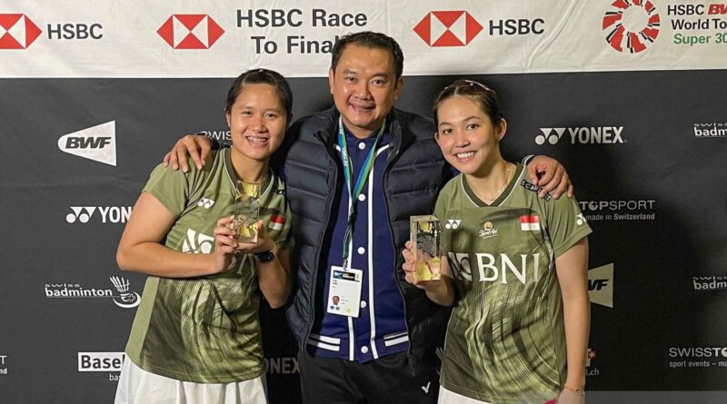 Pebulutangkis ganda putri Indonesia Lanny/Ribka menjuarai Swiss Open 2024