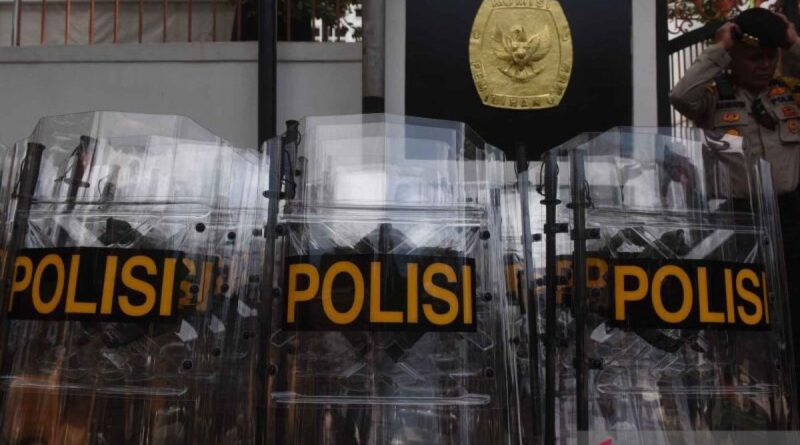 Pengamanan KPU diperketat jelang pengumuman hasil Pemilu 2024