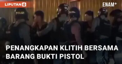 VIDEO: Detik-detik Penangkapan Klitih Bersama Barang Bukti Pistol di Yogyakarta