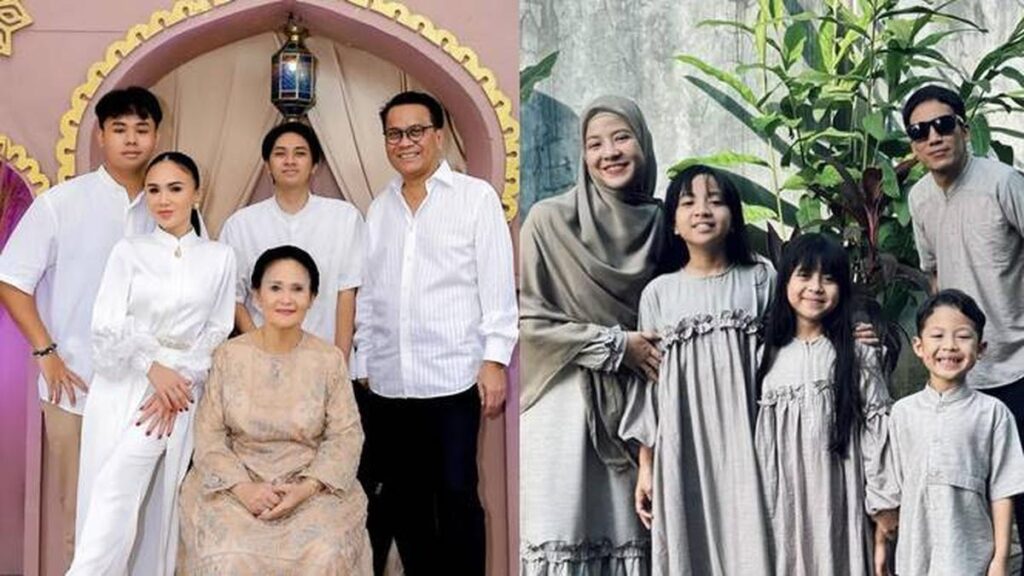 Sudah Cerai, Ini 6 Momen Selebriti Rayakan Idul Fitri Bareng Mantannya