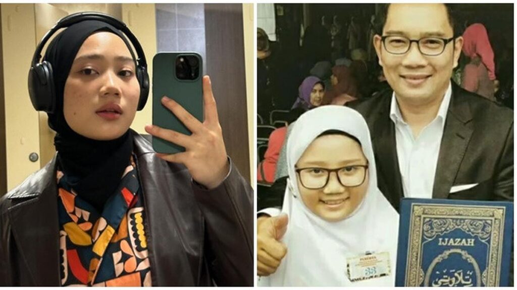 Diajarkan Berhijab Sejak Kecil, Ini 6 Potret Masa Kecil Zara Anak Ridwan Kamil