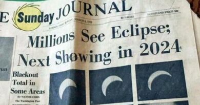 Viral, Surat Kabar Tahun 1970 Ini Memprediksi Gerhana Matahari April 2024