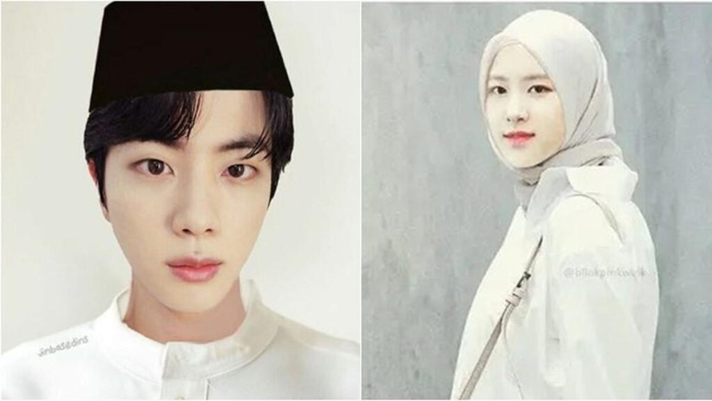 8 Editan Foto Artis K-Pop Merayakan Idul Fitri.  Ini Sungguh Lucu