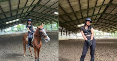 7 Potret Putri Isnari Menunggang Kuda, Hobi Baru Istri Bos Tambang