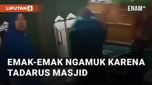 VIDEO: Viral Emak-emak Ngamuk Karena Tadarus Masjid Hingga Banting Al-Quran