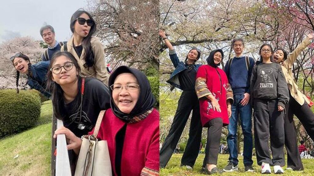 7 Potret Yuki Kato Merayakan Idul Fitri Bersama Keluarga di Jepang