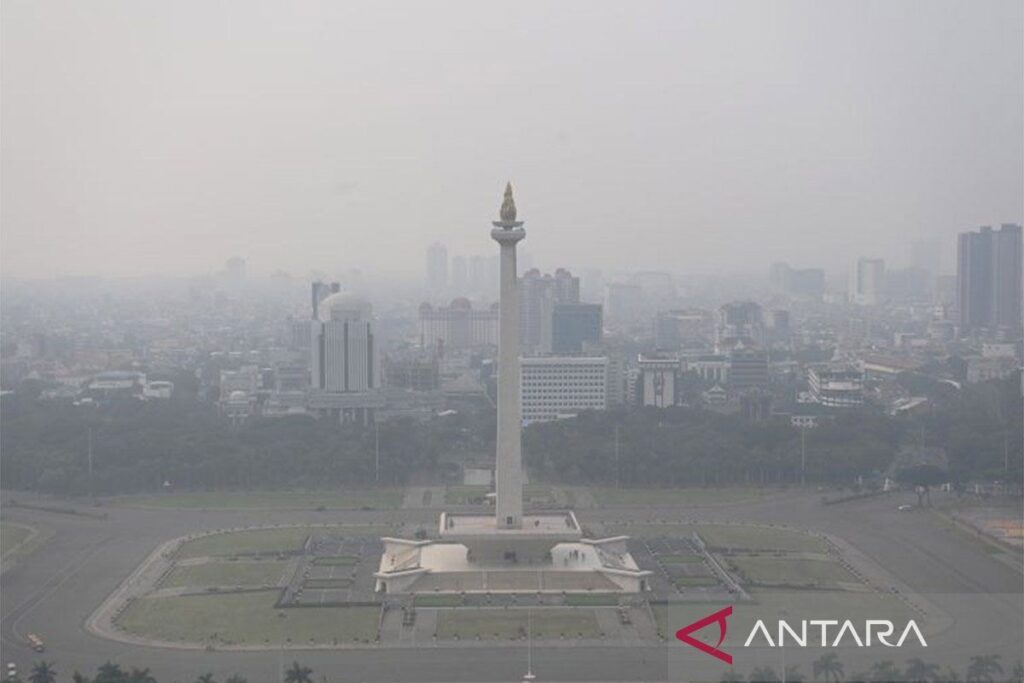 Hari kedua pasca-liburan, kualitas udara DKI terburuk kelima di dunia