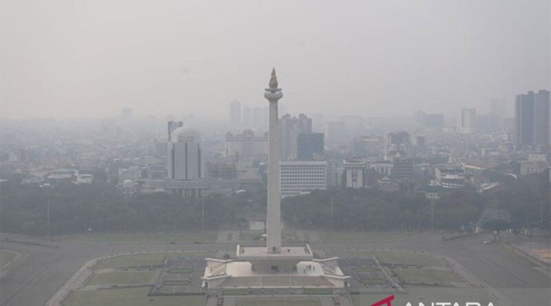 Hari kedua pasca-liburan, kualitas udara DKI terburuk kelima di dunia