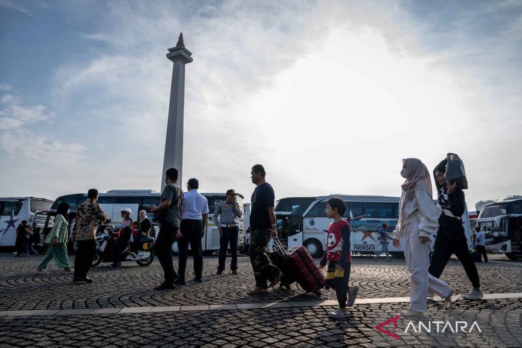 Pemprov DKI Jakarta memulangkan 12.170 orang secara gratis saat Idul Fitri